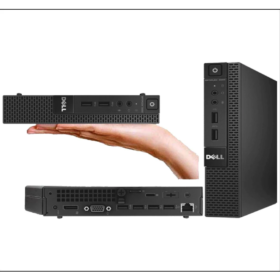 DELL Desktop PC Tiny Mini Micro Intel Core i5-4th Gen 16GB RAM 480GB SSD WiFi Windows 11
