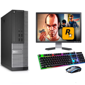 Fast GAMING PC DELL COMPUTER BUNDLE WINDOWS 11 intel Core i7 2nd Gen 8GB 500GB GT730 2GB