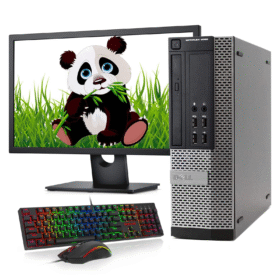Dell Gaming PC Core i5-4th Gen 16GB RAM 1TB HDD GT730 19in Monitor Windows 10