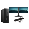 Dell OptiPlex 3080 SFF 2 x 24in Screen Core i7 10th Gen 32GB RAM 256GB SSD & 1TB HDD Windows 11